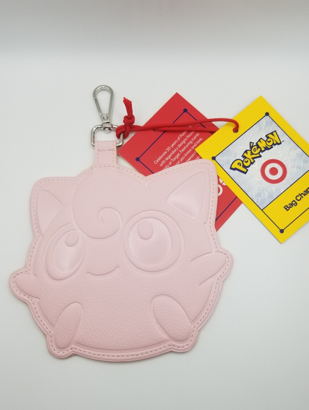 Target x Pokemon Jigglypuff Bag Charm Luggage Tag